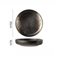 Axyaa Ceramic Tableware Collection: Kiln Changes Salad Dessert Plates Pasta Soup Molecular Dish