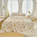 Axyaa Bamboo Fiber Summer Cool Quilt Blanket Single Thin Nap Air Conditioner Blanket