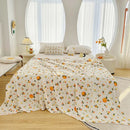 Axyaa Bamboo Fiber Summer Cool Quilt Blanket Single Thin Nap Air Conditioner Blanket