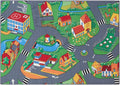 Axyaa Kids' Car Rugs: Non-Slip Room Play Mats for Boys and Girls