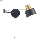 Axyaa Nordic Iron Art LED Wall Lamp for Living Room Bedroom Loft Stair Kitchen