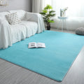 Pink Coral Velvet Carpet by Axyaa: Plush Living Room Rug for Home Decor and Kids Room
