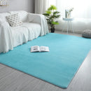 Pink Coral Velvet Carpet by Axyaa: Plush Living Room Rug for Home Decor and Kids Room