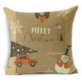 Axyaa Christmas Plant Series Pillow Covers - Festive Home Décor