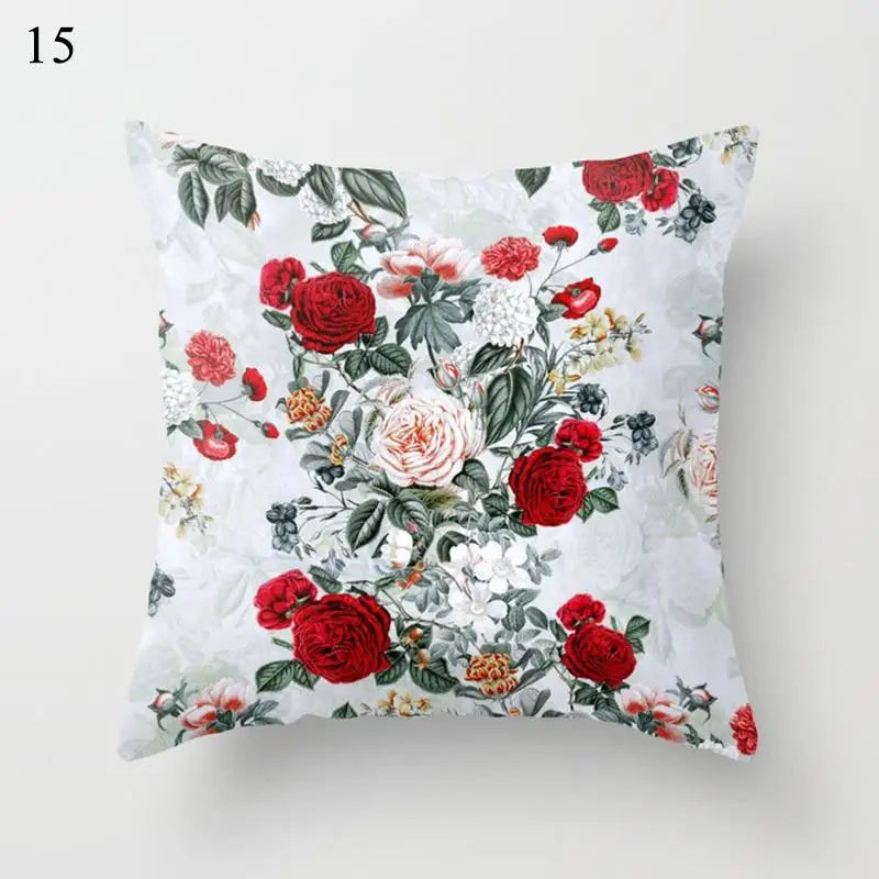 Axyaa Floral Pattern Pillowcase for Home Decor and Events