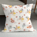 Yellow Leaf Plant Pillow Cover Home Decor Axyaa Branded Sofa Cushion Cover