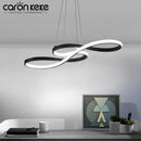 Axyaa Modern LED Pendant Lights for Kitchen Island & Dining Room