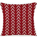 Axyaa Christmas Pillowcase 45x45cm, Modern Decorative Sofa Cushion Cover
