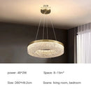 Axyaa Copper Ring Ceiling Light: LED Round Resin Lamp for Luxury Living