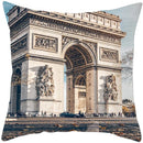 Axyaa French Landscape Pillowcase: Custom European-style Cushion Cover for Home Decor