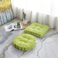 Axyaa Tufted Round Floor Pillow for Meditation and Seating - Yoga Cushion