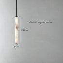 Axyaa Retro Marble LED Chandeliers for Modern Luxury Decor.