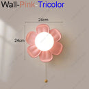 Axyaa Floral Petal Wall/Ceiling Light - Pastoral Decorative Lighting