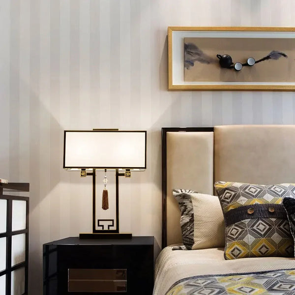 Axyaa Chinoiserie Desk Floor Lamp - Elegant & Cozy Lighting for Living Room Bedroom