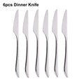 Axyaa 21-Piece Stainless Steel Cutlery Set - Mirror Finish Elegant Tableware