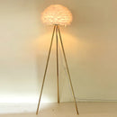 Axyaa Nordic Feather Floor Lamp for Home Decor and Indoor Lighting