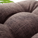Axyaa Cotton Linen Tatami Floor Pillow - Thick Seating Mat Pad