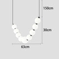 Modern Home Decor LED Pendant Light by Axyaa: Chandeliers for Living and Dining Room