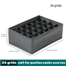 Axyaa Underwear & Socks Organizer Box - Wardrobe Storage Separator Cabinet