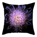 Axyaa Flower Printed Pillow Case - Decorative Polyester Cushion Cover - 45x45cm