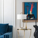 Marble Gold Cloth Desk Lamp - Axyaa LED Atmosphere Lighting