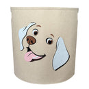 Axyaa Animal Print Storage Basket: Toys, Clothes, Shoes Organizer