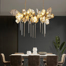 Nordic Glass Pendant Light for Designer Living Room, Bedroom Ceiling - Axyaa Brand