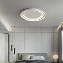 Axyaa Modern Simple Bedroom LED Ceiling Lights Dimmable Round Luster Lamp