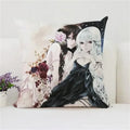 Axyaa Anime Peach Pillow Cover for Sofa Car Decoration, Polyester Cushion Case