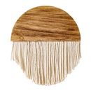 Axyaa Macrame Semicircle Wall Hanging Tapestry for Stylish Home Decor