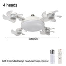 Ceiling Fan Light Electric with High Wind Power, Silent Operation for Kitchen, Restaurant Decor - Axyaa