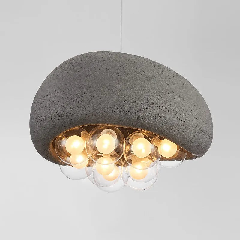 Axyaa Modern Loft G9 LED Pendant Chandelier: Minimalist Nordic Bar Hanging Lamp