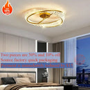 Axyaa Luxury Crystal Ceiling Lights for Home Decor - Modern LED Chandeliers