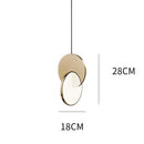 Axyaa LED Pendant Light - Modern Ceiling Hanging Lamp