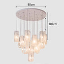 Axyaa Nordic Chandeliers Dining Room Pendant Lights Ceiling Hanging Lamps