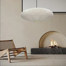 Axyaa Rice Paper E27 Bulb Pendant Light for Living Room