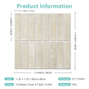 Axyaa 3D Decorative Wall Panels - Self-adhesive Green Tile Stickers for Kitchen, Bathroom