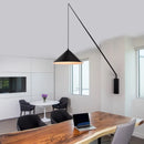 Axyaa Industrial Style Fishing Wall Light for Restaurant Living Room