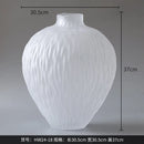 Axyaa Irregular Pleats Glass Vase for Home Decor