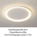 Axyaa Modern Gold/Black Ceiling Lamp for Home Indoor Lighting