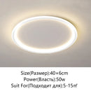Axyaa Modern Gold/Black LED Ceiling Light for Home Lighting