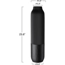 Axyaa Tall Textured Floor Vase for Decorative Branches & Dried Flowers