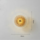 Axyaa LED Glass Wall Light Set for Living Room TV Background & Bedside Aisle