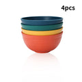 Axyaa 8pcs PP Bowl Set for Family Kitchen, Restaurant, Picnic, Camping