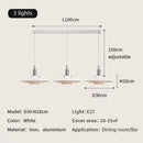 Axyaa Nordic Saucer LED Pendant Chandelier for Dining Room, Bar, Kitchen - Creative Home Lighting