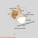 Axyaa Yellow Travertine LED Wall Lamp - Nordic Style Up Down Rotate Stair Light