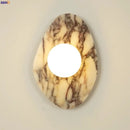 Axyaa Striped Marble LED Wall Lamps - Modern Nordic Living Room & Bedroom Lighting