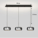 Axyaa Ring LED Pendant Light Chandelier for Living Room and Dining Room