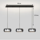 Axyaa Ring LED Pendant Light Chandelier for Modern Living and Dining Room