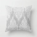 Axyaa Geometric Pillow Covers: Modern Grey Polyester Throw Pillow Cover